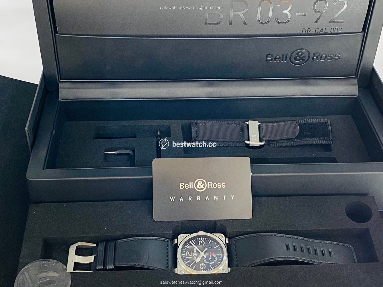 Bell & Ross BR 03-97 Reserve de Marche Mens watch Unisex Automatic Steel BR03-97 Replica 2