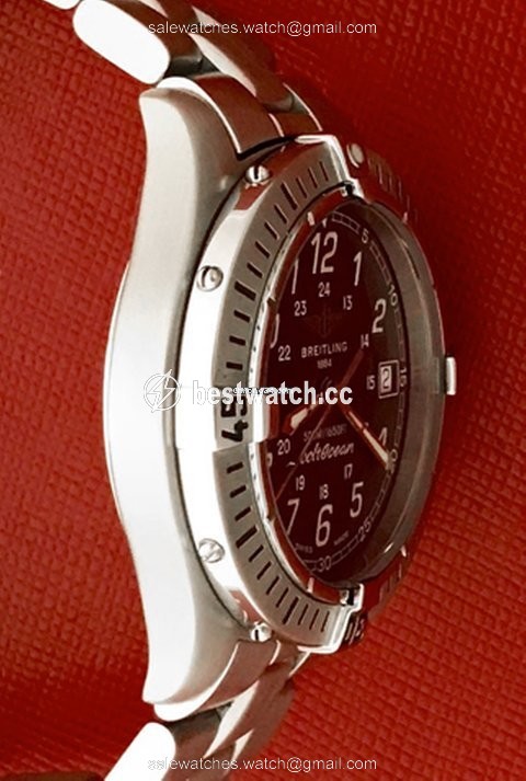 IMG_9085 Breitling Colt Mens watch Unisex Quartz Steel A64350 Replica 2