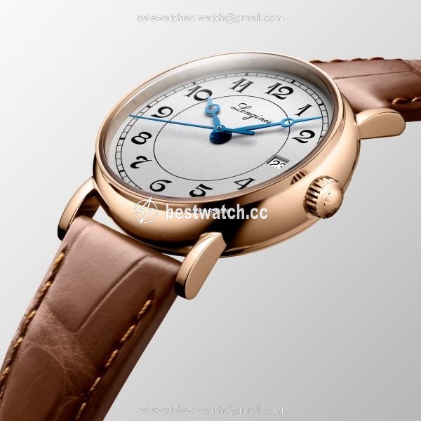 Longines Presence Heritage Womens watch Automatic Rose gold L4.267.8.73.2 Replica 2