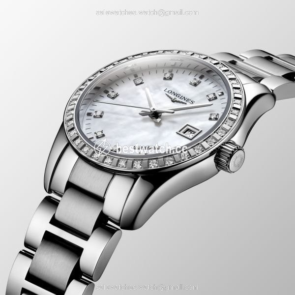 Longines Conquest Classic Womens watch Quartz Steel L2.286.0.87.6 Replica 2
