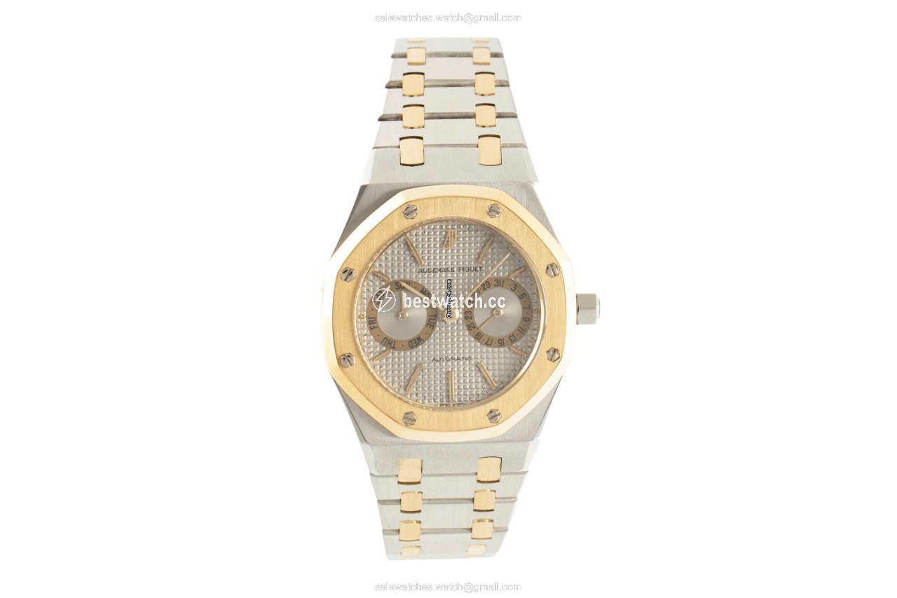 IMG_9085 Audemars Piguet Royal Oak Day-Date Mens watch Unisex Automatic Gold Steel 25572SA.0.0477SA.01 Replica 2