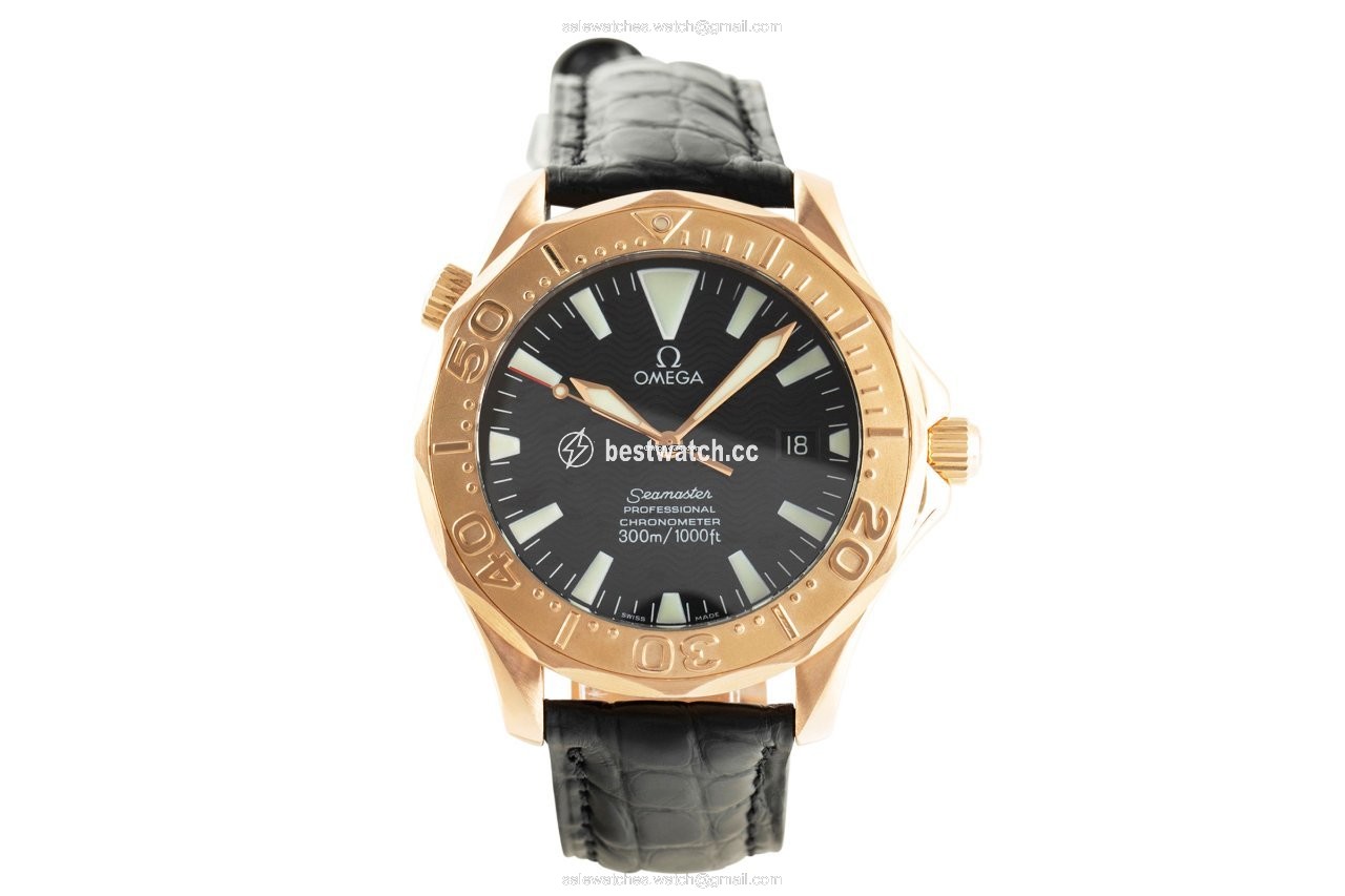 IMG_9085 Omega Seamaster Mens watch Unisex Automatic Red gold 2636.50.91 Replica 2