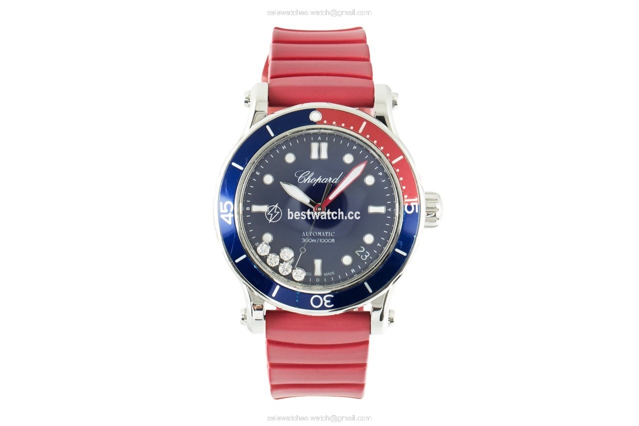 IMG_9085 Chopard Happy Diamonds Womens watch Automatic Steel 278587-3002 Replica 2