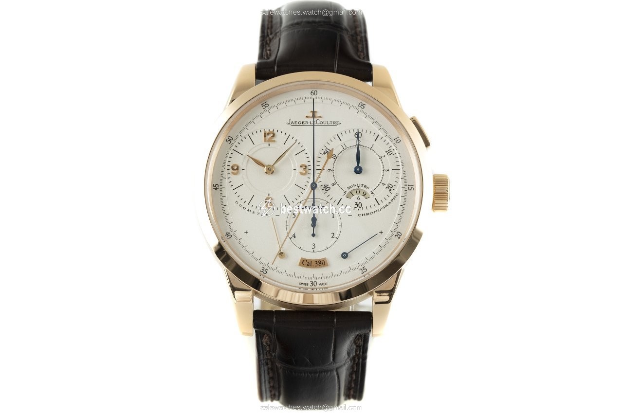 IMG_9085 Jaeger-LeCoultre Duometre Mens watch Unisex Manual winding Yellow gold 600.2.28.5 Replica 2