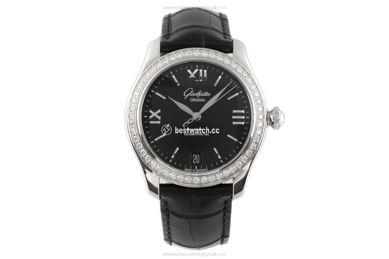 IMG_9085 Glashutte Original Lady Serenade Womens watch Automatic Steel 1-39-22-20-22-44 Replica 2