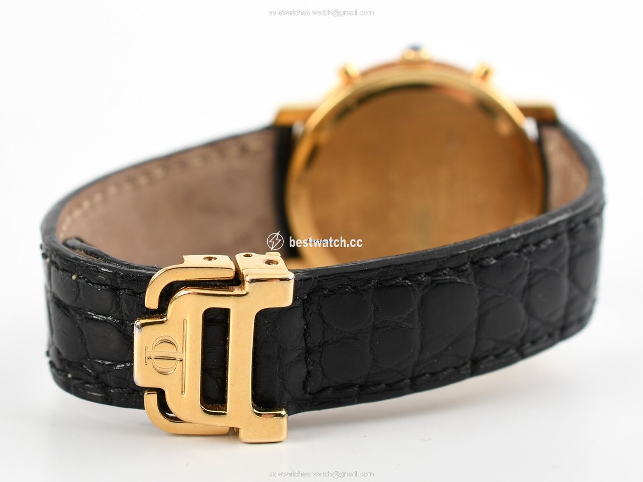 IMG_9085 Baume & Mercier Riviera Womens watch Quartz Yellow gold 86604 050 2087 582 Replica 2