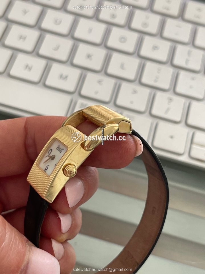 IMG_9085 Piaget Protocole Womens watch Quartz Yellow gold 5221 Replica 2