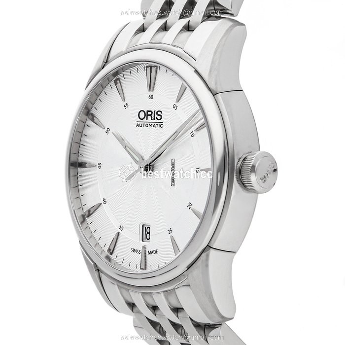 Oris Artelier Date Mens watch Unisex Automatic Steel 01 733 7670 4051-07 8 21 77 Replica 2