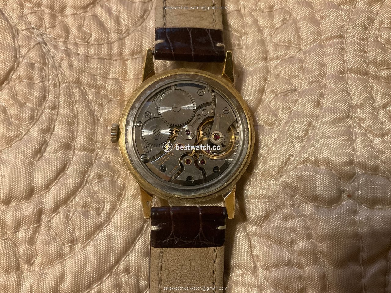 IMG_9085 IWC Mens watch Unisex Manual winding Yellow gold 149 Replica 2