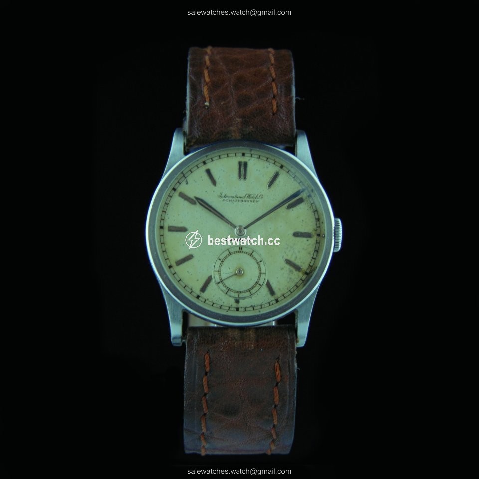 IWC Mens watch Unisex Manual winding Steel Cal. 83 Replica 2