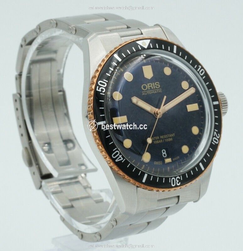 IMG_9085 Oris Divers Sixty Five Mens watch Unisex Automatic Steel 0173377074354 Replica 2