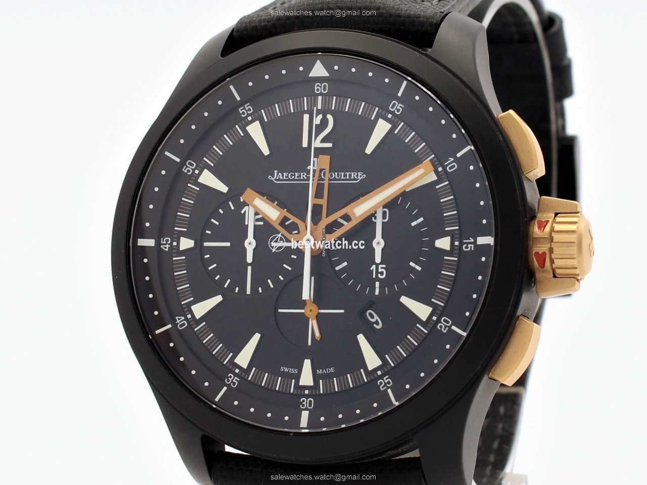IMG_9085 Jaeger-LeCoultre Master Compressor Chronograph Ceramic Mens watch Unisex Automatic Ceramic Q205L570 Replica 2
