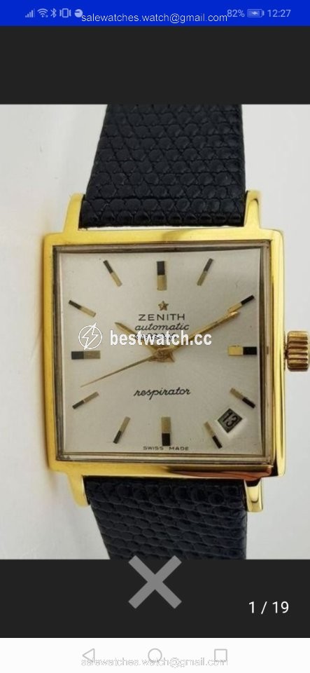 IMG_9085 Zenith Mens watch Unisex Automatic Gold Steel 28800 Replica 2
