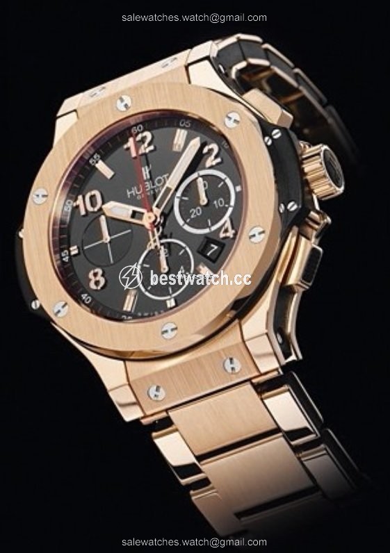 IMG_9085 Hublot Big Bang 44 mm Mens watch Unisex Automatic Rose gold 301.PX.130.PX Replica 2