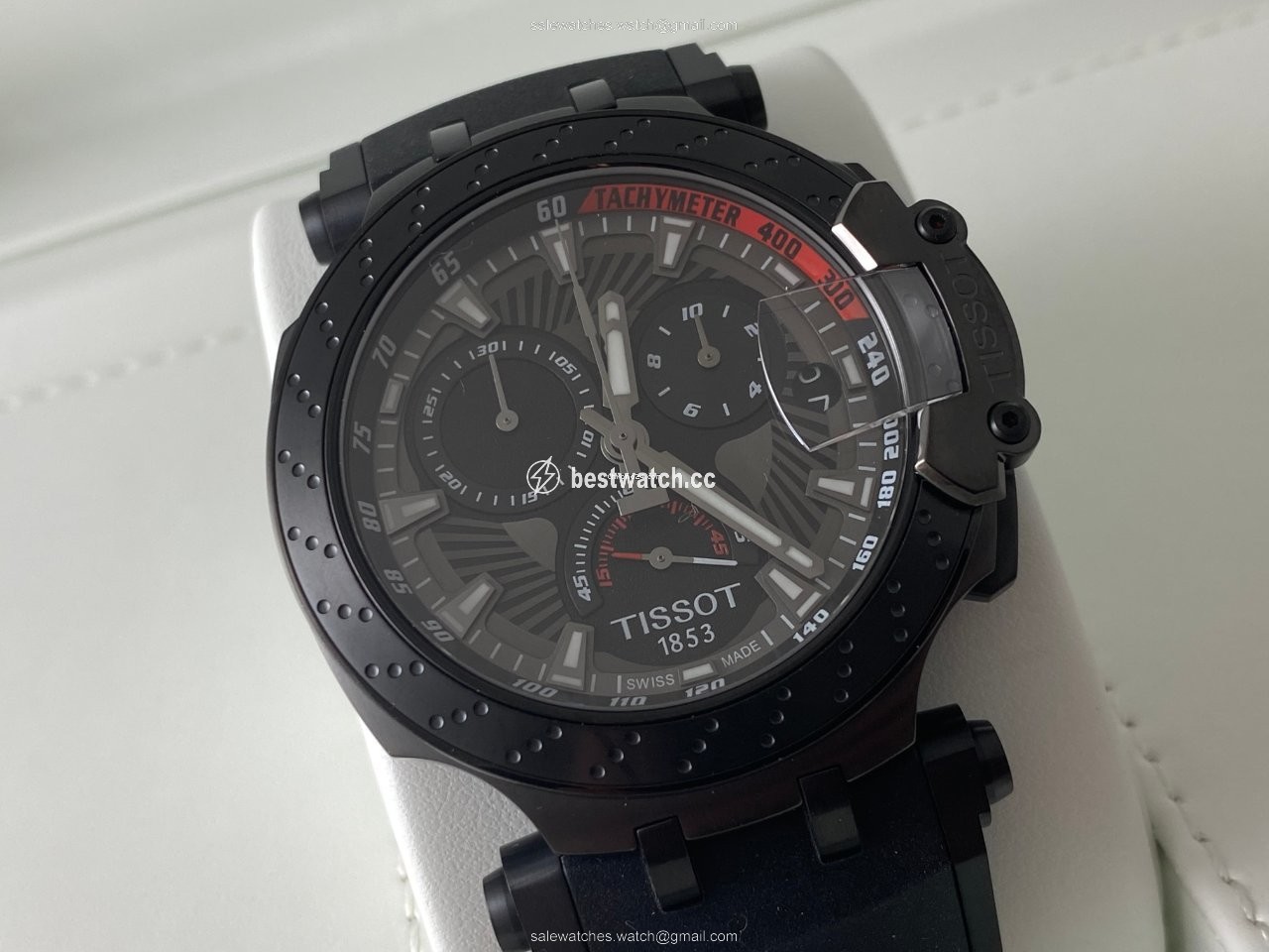 IMG_9085 Tissot T-Race Mens watch Unisex Quartz Steel T115.417.37.061.04 Replica 2