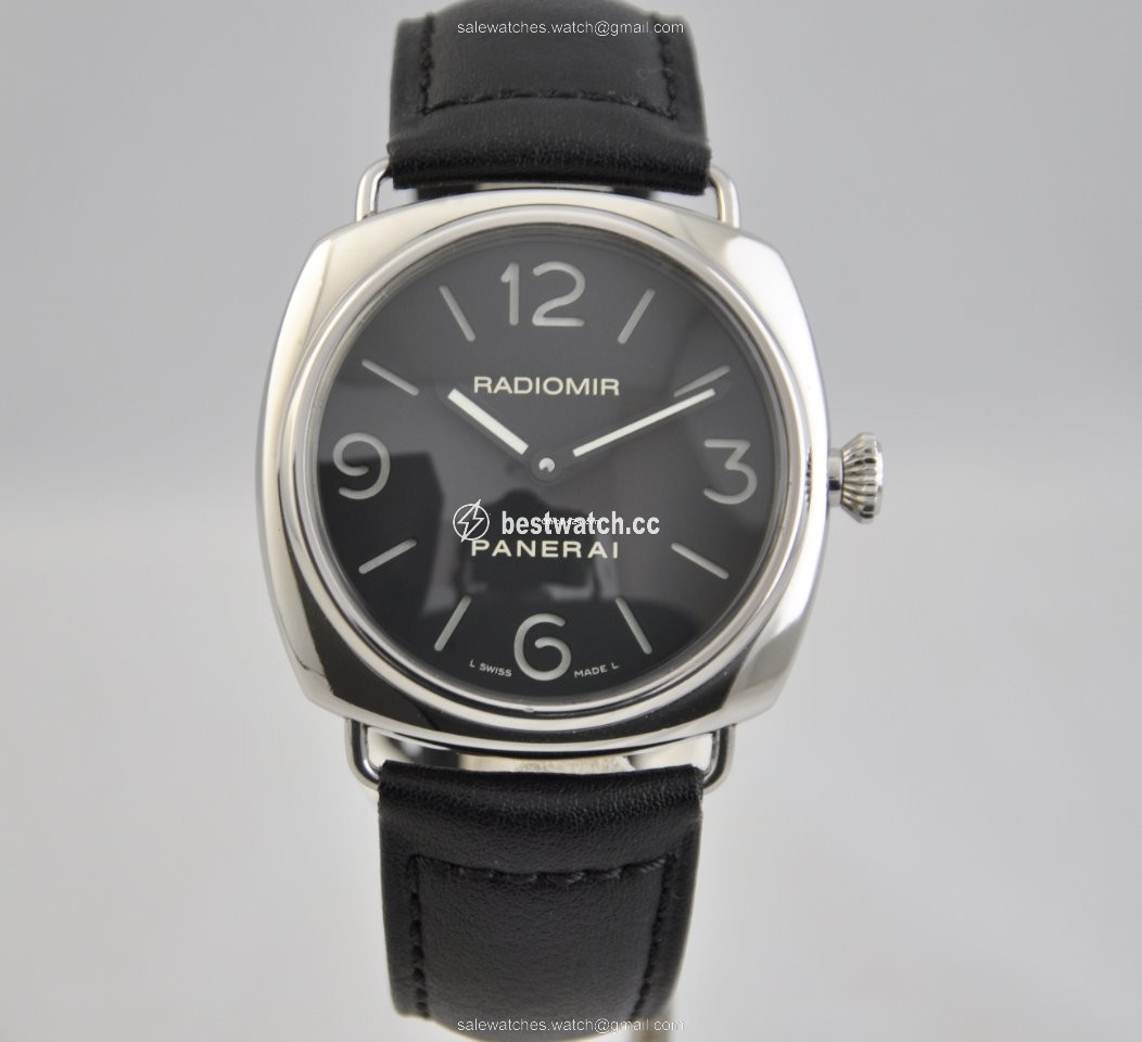 IMG_9085 Panerai Radiomir Mens watch Unisex Manual winding Steel PAM 00210 Replica 2