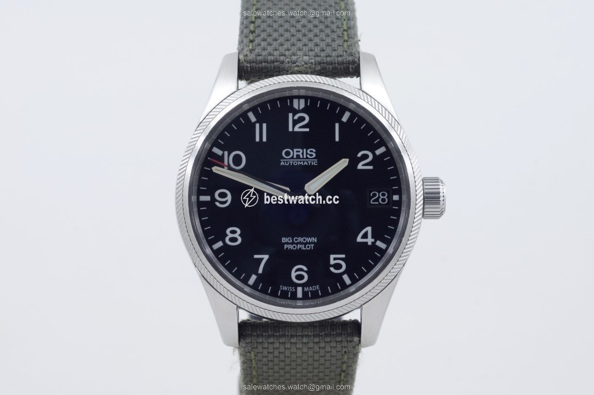 IMG_9085 Oris Big Crown ProPilot Date Mens watch Unisex Automatic Steel 01 751 7697 4164 Replica 2