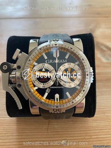 IMG_9085 Graham Chronofighter Oversize Mens watch Unisex Automatic Steel 2OVES.B15A Replica 2
