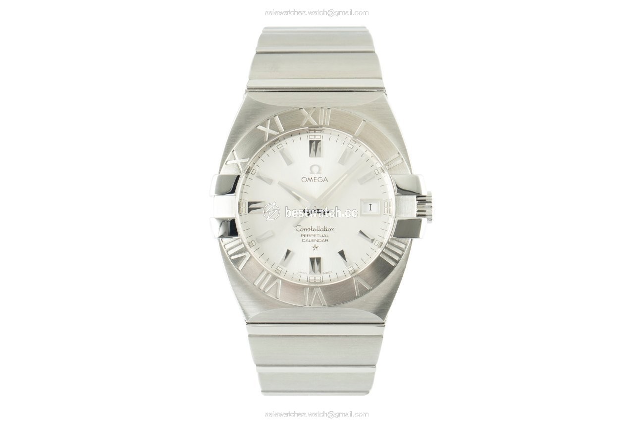 Omega Constellation Double Eagle Mens watch Unisex Quartz Steel 1513.30.00 Replica 2