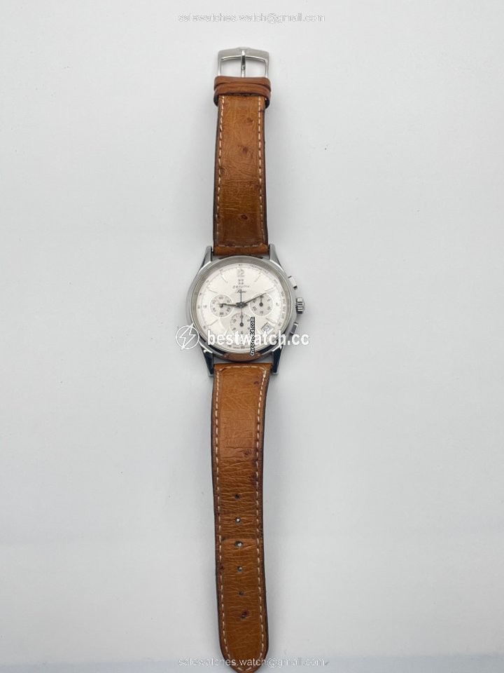 Zenith El Primero Chronograph Manual winding Steel 90 01-0010.420 Replica 2