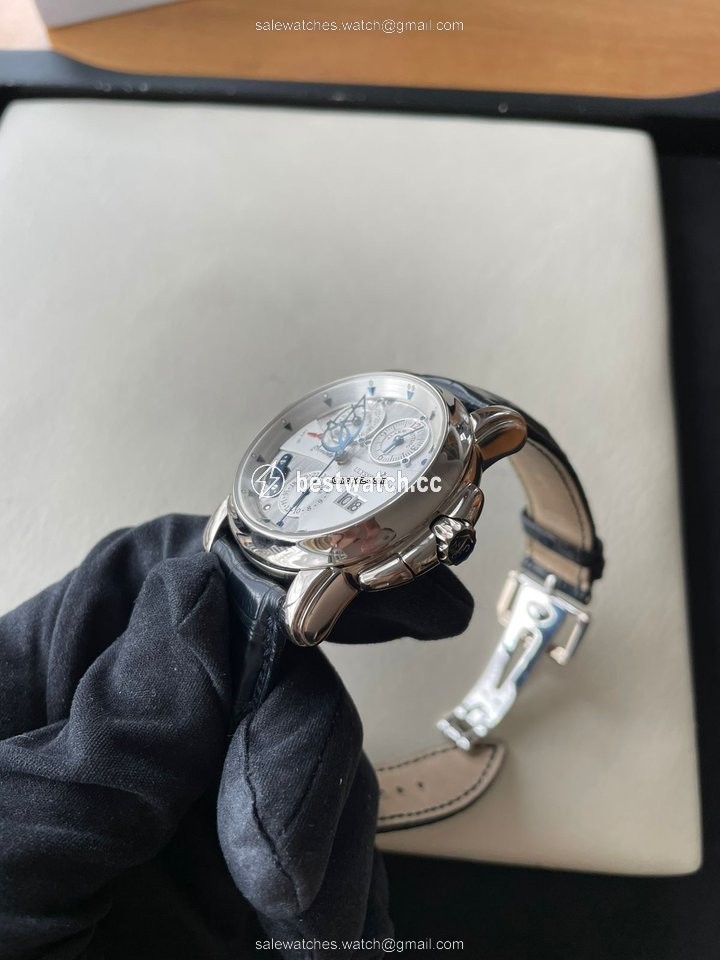 IMG_9085 Ulysse Nardin Sonata Mens watch Unisex Automatic White gold 660-88 Replica 2