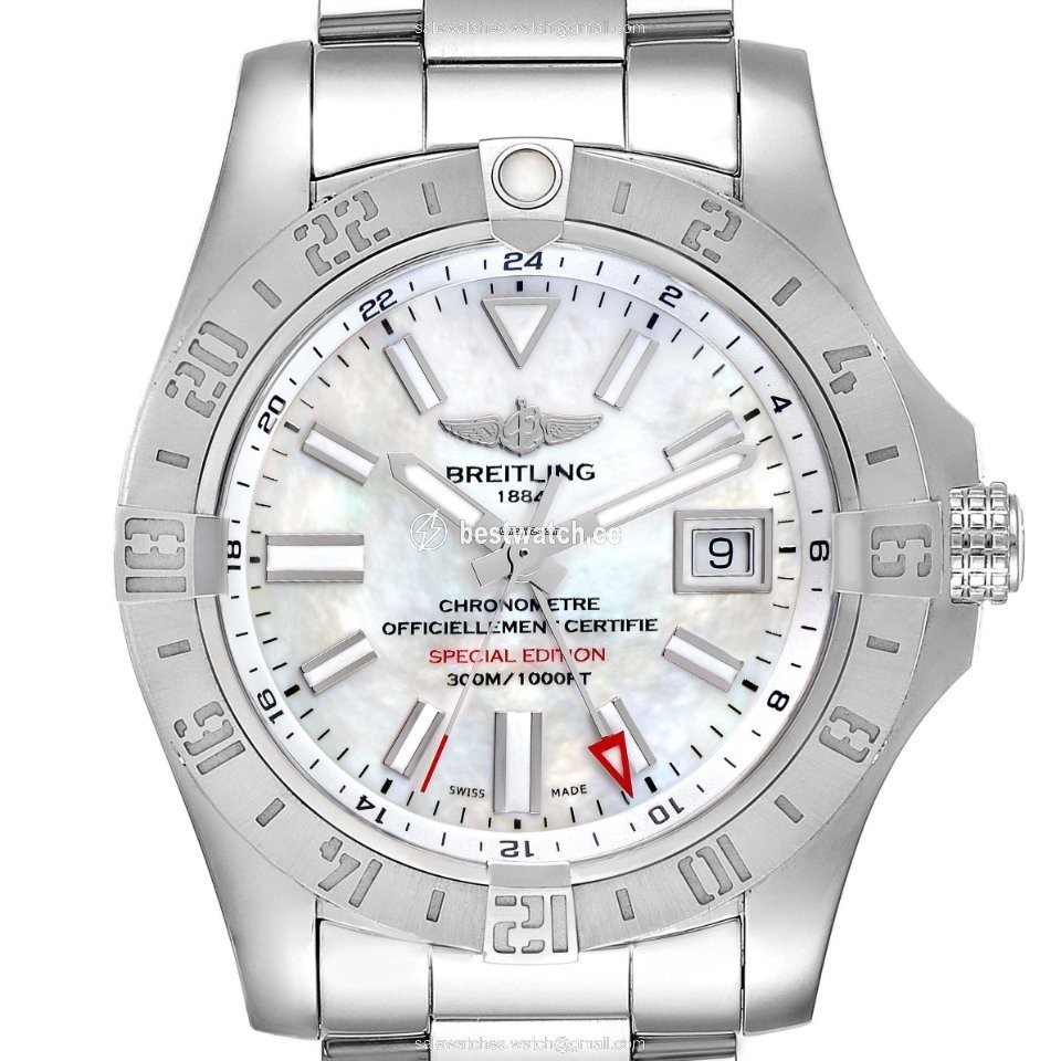 IMG_9085 Breitling Avenger II GMT Mens watch Unisex Automatic Steel A3239011-C872-170A Replica 2