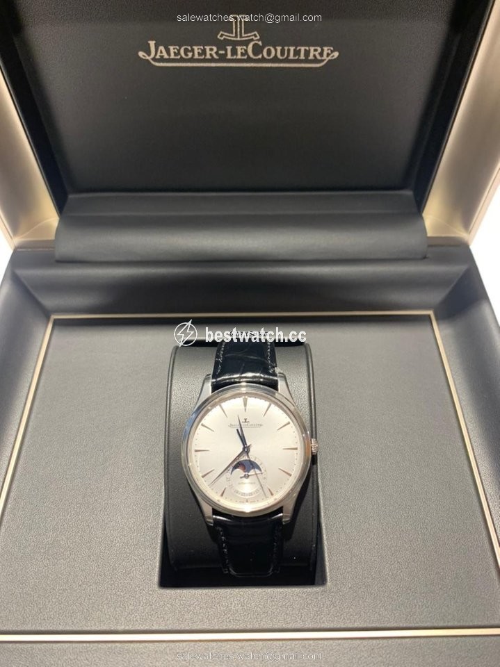 IMG_9085 Jaeger-LeCoultre Master Ultra Thin Moon Mens watch Unisex Automatic Steel Q1368430 Replica 2