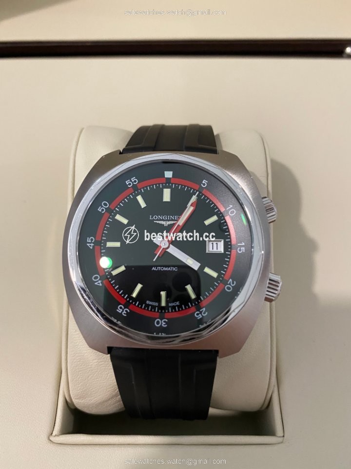 IMG_9085 Longines Heritage Mens watch Unisex Automatic Steel L2.795.4.52.0 Replica 2