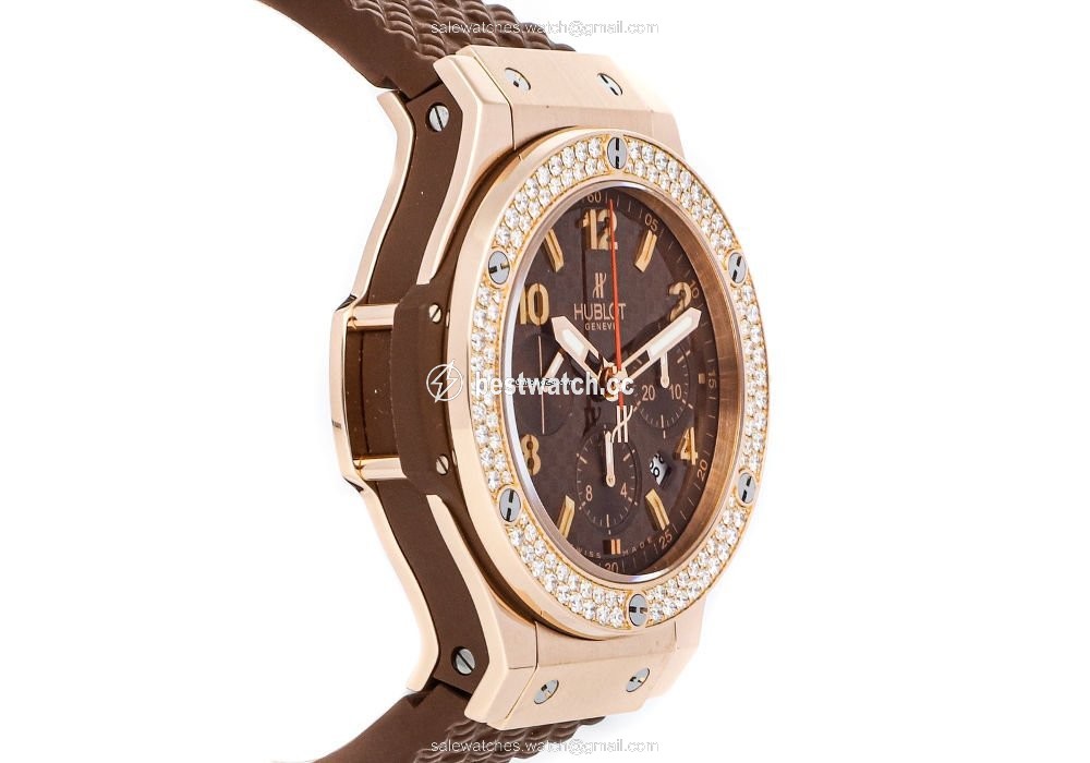 IMG_9085 Hublot Big Bang 44 mm Mens watch Unisex Automatic Rose gold 301.PC.1007.RX.114 Replica 2
