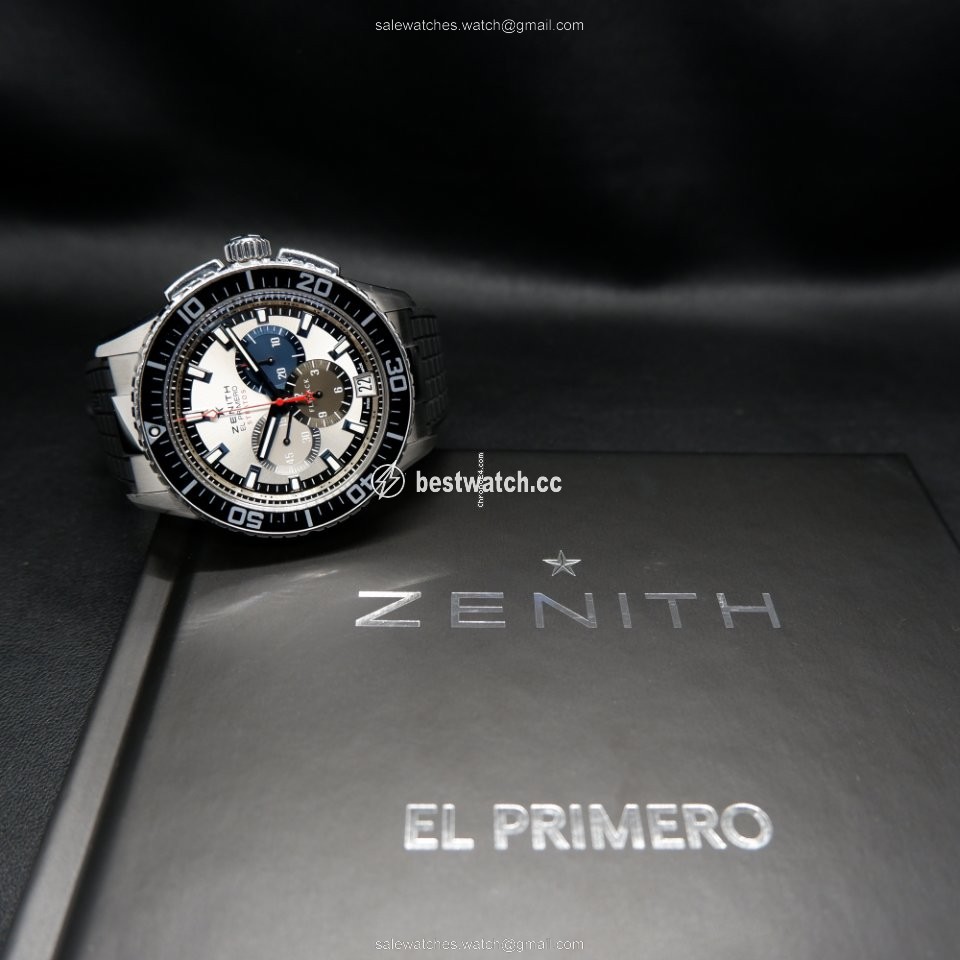 IMG_9085 Zenith El Primero Stratos Flyback Mens watch Unisex Automatic Steel 03.2066.405 69.R515 Replica 2