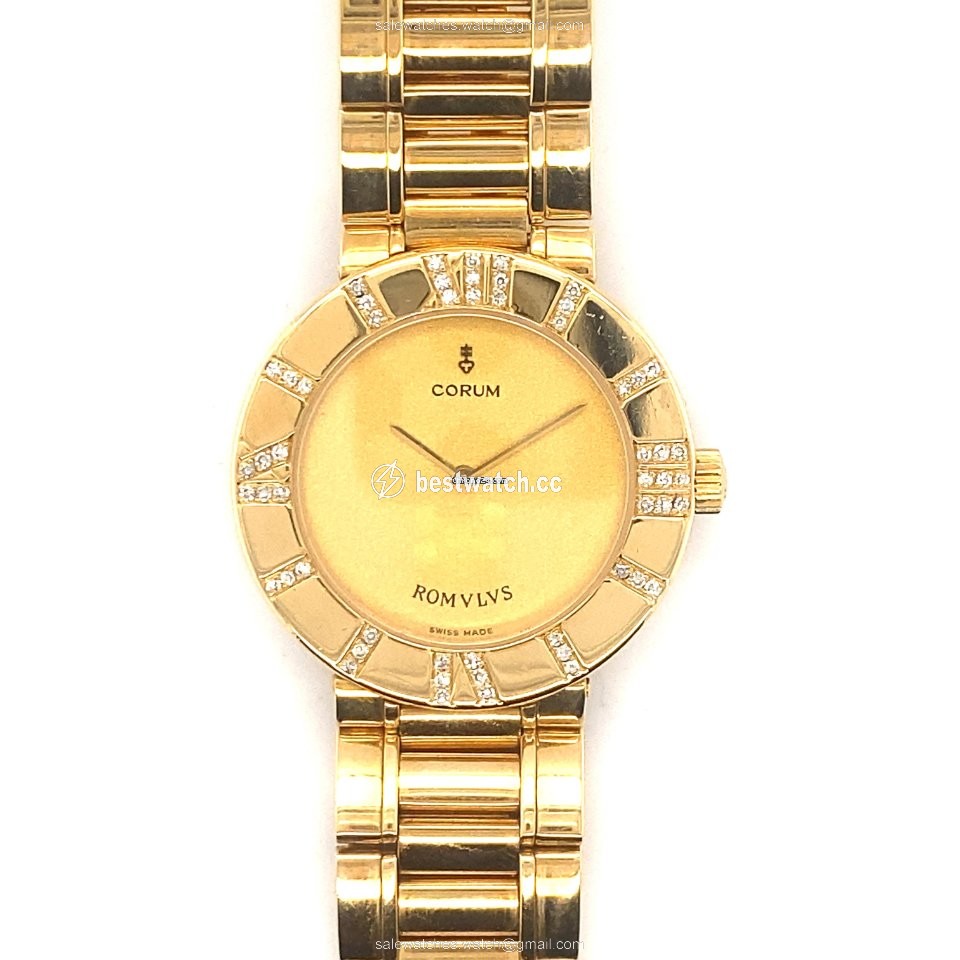 IMG_9085 Corum Romvlvs Womens watch Quartz Yellow gold 5080356 Replica 2
