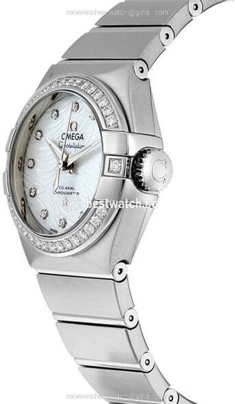 IMG_9085 Omega Constellation Ladies Womens watch Automatic Steel 12315272055003 Replica 2