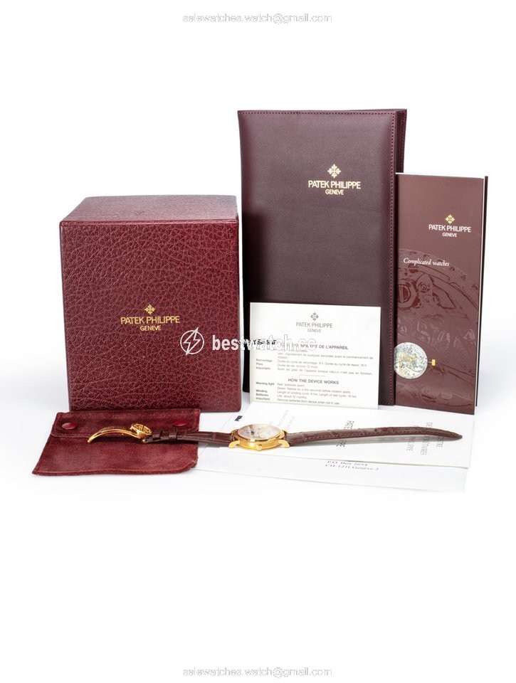 IMG_9085 Patek Philippe Mens watch Unisex Automatic Yellow gold 5039J Replica 2