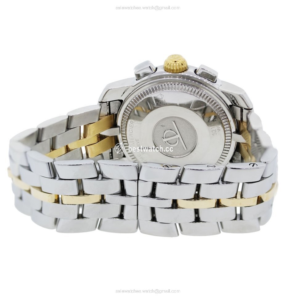 IMG_9085 Baume & Mercier Capeland Mens watch Unisex Automatic Gold Steel MV045217 Replica 2