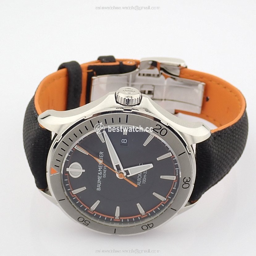 IMG_9085 Baume & Mercier Clifton Mens watch Unisex Automatic Steel Clifton Club Replica 2