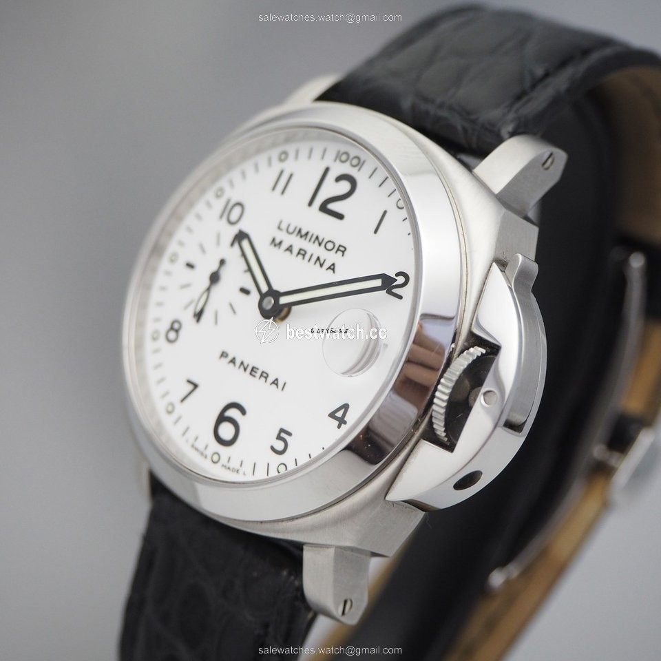 IMG_9085 Panerai Luminor Marina Automatic Mens watch Unisex Steel PAM 0049 Replica 2