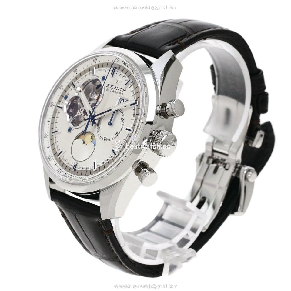 IMG_9085 Zenith El Primero Mens watch Unisex Automatic Steel 03.2160.4047 Replica 2