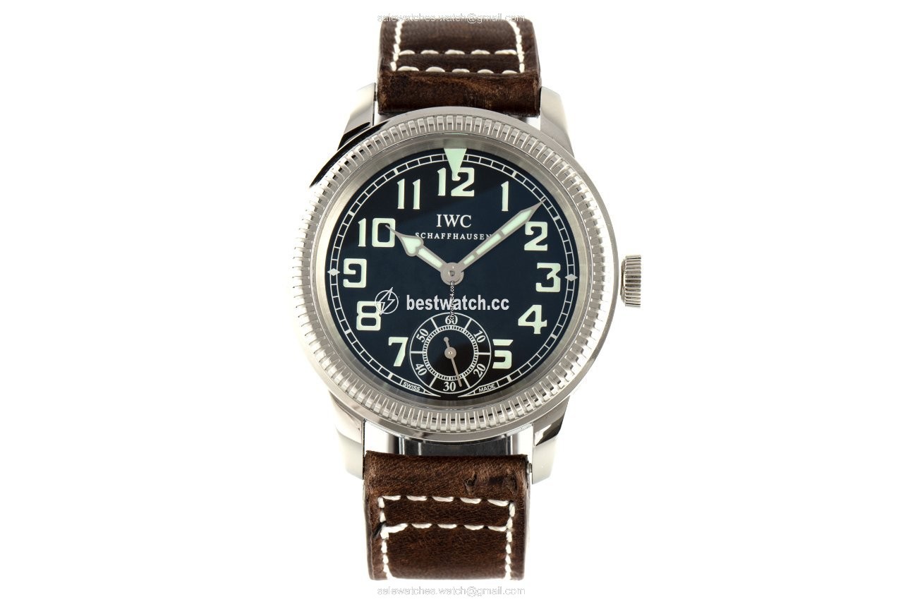 IMG_9085 IWC Pilot Mens watch Unisex Manual winding Steel 3254 Replica 2