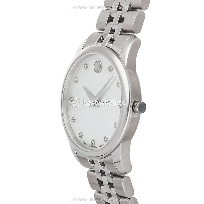 IMG_9085 Movado Museum Womens watch Quartz Steel 0606612 Replica 2
