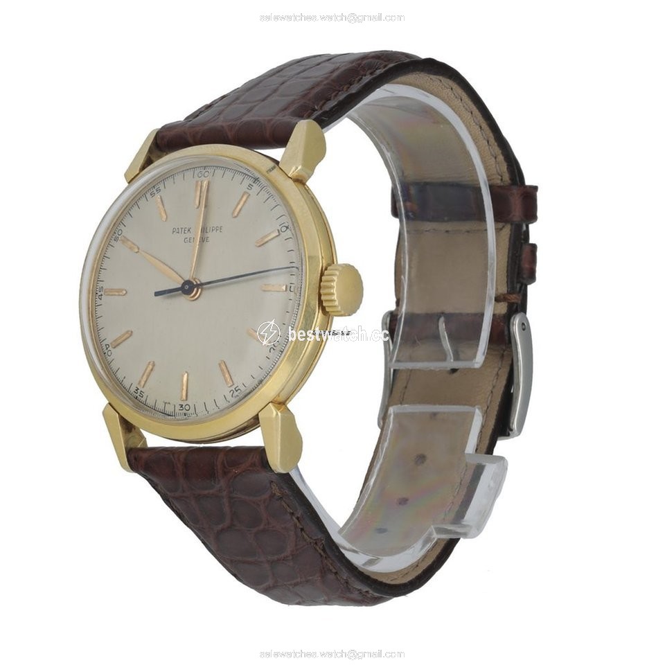 IMG_9085 Patek Philippe Calatrava Mens watch Unisex Automatic Yellow gold 1578 Replica 2