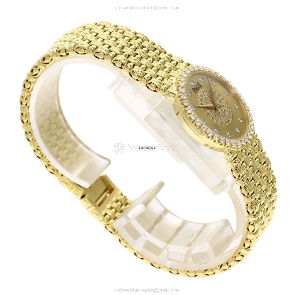 IMG_9085 Piaget Womens watch Manual winding Yellow gold 9706D23 Replica 2
