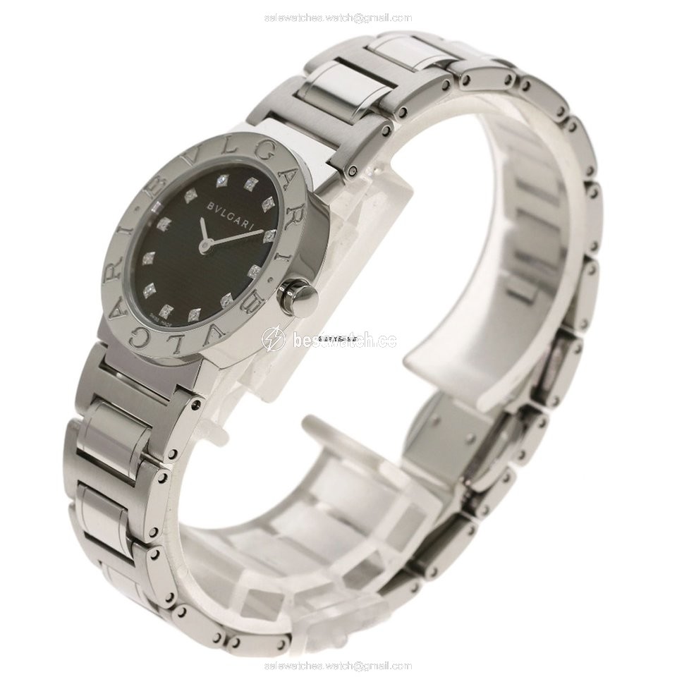 Bulgari Womens watch Quartz Steel 12P Replica 2