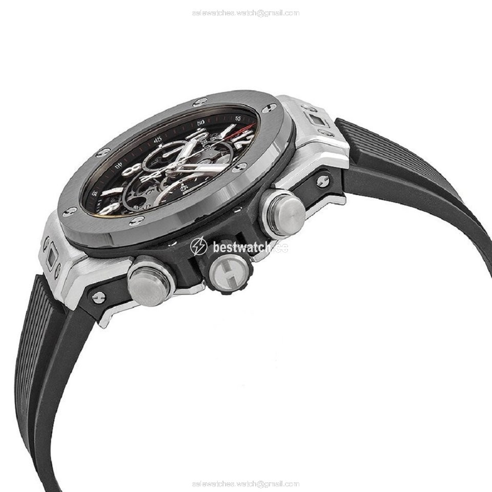 IMG_9085 Hublot Big Bang Unico Mens watch Unisex Automatic Titanium 441.NM.1170.RX Replica 2