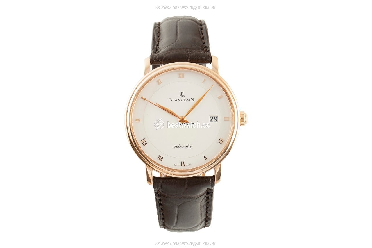 Blancpain Villeret Ultra-Slim Mens watch Unisex Automatic Red gold 6223 3642 55A Replica 2