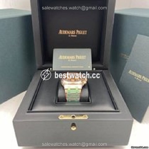 Audemars Piguet Royal Oak Chronograph Mens watch Unisex Automatic Rose gold 26331OR.OO.1220OR.01 Replica 2
