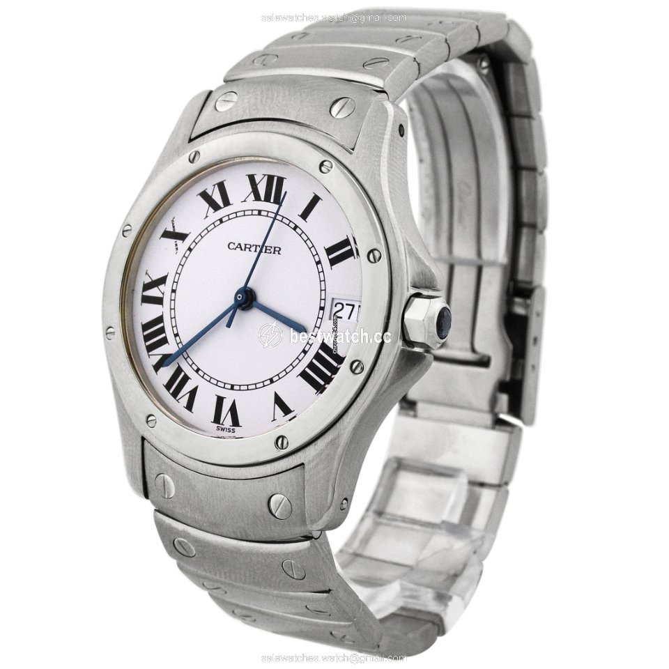 Cartier Santos Mens watch Unisex Automatic Steel W20026K1 Replica 2