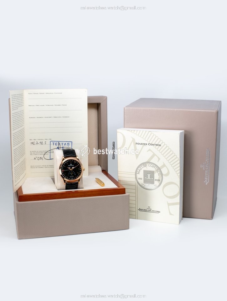 IMG_9085 Jaeger-LeCoultre Master Calendar Mens watch Unisex Automatic Rose gold 140.2.98.S Replica 2