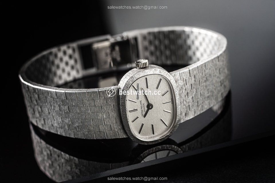 IMG_9085 Patek Philippe Golden Ellipse Womens watch Manual winding White gold 3373 1 Replica 2