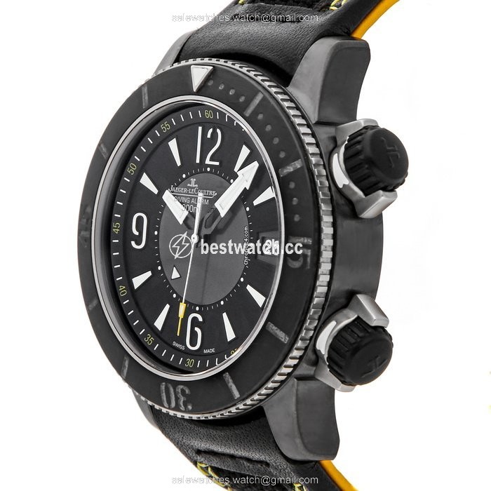 IMG_9085 Jaeger-LeCoultre Master Compressor Diving Alarm Navy SEALs Mens watch Unisex Automatic Titanium Q183T47J Replica 2
