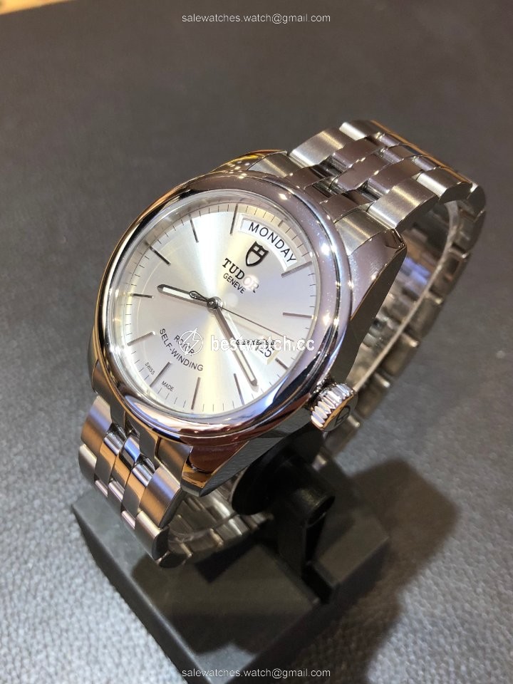 IMG_9085 Tudor Glamour Date-Day Mens watch Unisex Automatic Steel M56000-0005 Replica 2